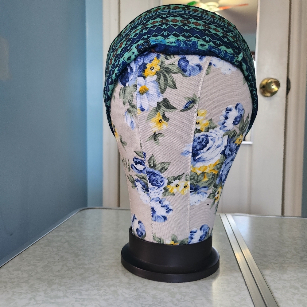 Women's bohemian patterned slouched hat
